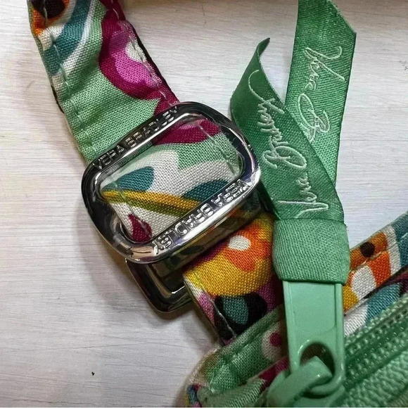 Vera Bradley Green Floral Women's Bag - Picture 5 of 6